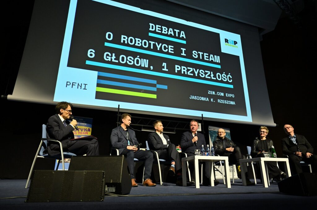 Debata o robotyce i STEAM - 6 głosów, 1 przyszłość