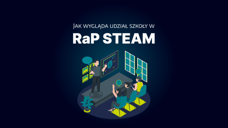 Jak wygląda udział szkoły w projekcie RaP STEAM? Przewodnik krok po kroku